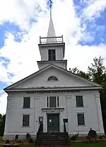 Église congrégationaliste construite en 1840 et 1841 à Eaton Corner.