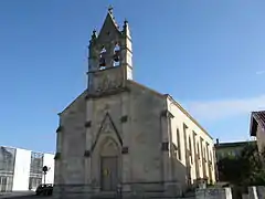 L'église de Caychac.