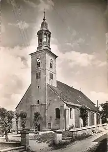 Église de Champvans, restaurée en 1682.
