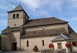 L'église Saint-Martin de Goulles.