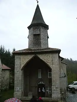 L'église de Jabreilles.