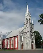 L'église de style néogothique