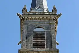 Les gargouilles de l'église.