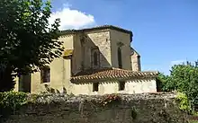 abside de l'église de Loubedat