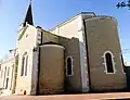 Église de Mions depuis l'abside.