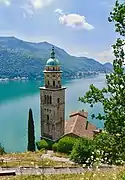 L'église Santa Maria del Sasso.