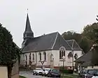 L'église de Sains.