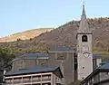 Église de Saint-Michel-de-Maurienne et son clocher.