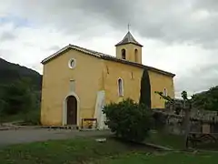 Ancienne église paroissiale de Vilhosc.