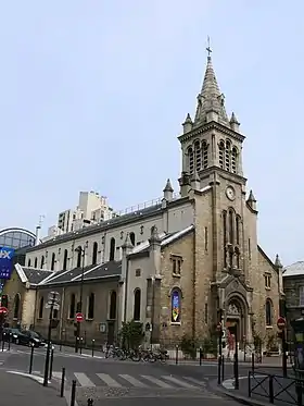 L'église de l'Immaculée-Conception.