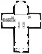 plan de l'église