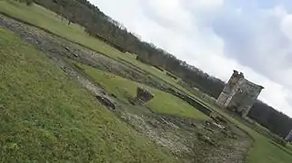 Ruines de l'Église de l'Abbaye de Vauclair