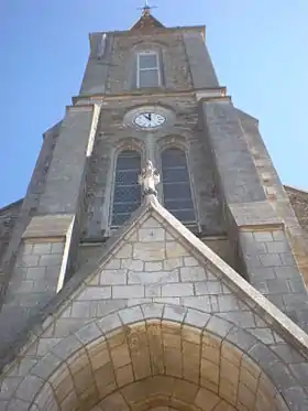 Façade ouest de l'église Saint-Gildas (XIXe siècle)