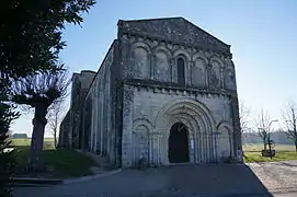 Façade occidentale et façade nord.