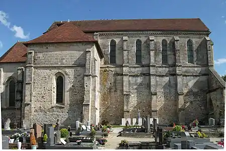 L'église Saint-Basle.