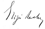 signature d'Élisée Reclus