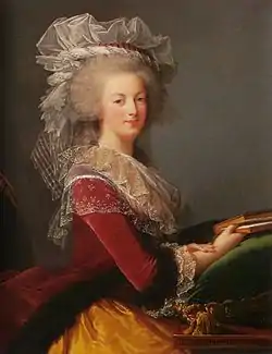 Marie-Antoinette en 1785 par Élisabeth Vigée Le Brun