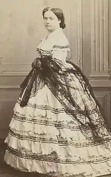 Élisabeth de Mac Mahon, photographie de Sergueï Lvovitch Levitski.