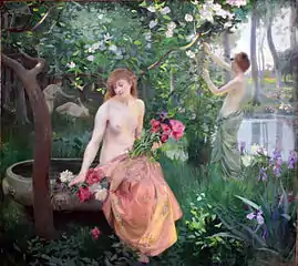 Le printemps d'Émile-René Ménard.