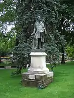 Statue d'Alphonse de Lamartine« Archives Monument commémoratif de Lamartine - Aix-les-Bains ».