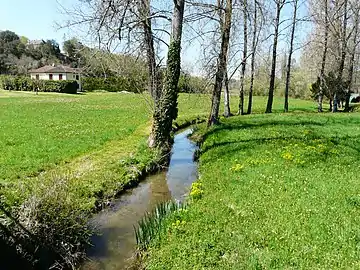 L'Énéa au pont de la RD 47.