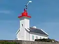 Plouguerneau : le phare de Beg ar Roz.