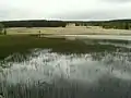 Etang de Schwarzbach, vestige de la dernière glaciation.