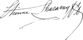 signature d'Étienne Charavay