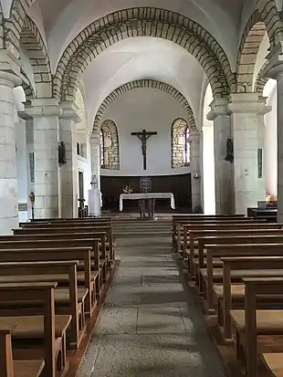 Intérieur de l'église de l'Assomption de la Vierge