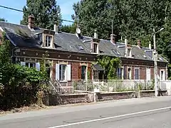 Maisons ouvrières au Moulin d'Étouy.