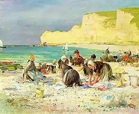 Étretat (1890), Washington, Réserve fédérale des États-Unis.