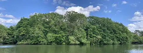 Île sud du Lac des Minimes.