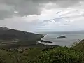 Île aux Bénitiers (vue depuis le Morne Brabant)