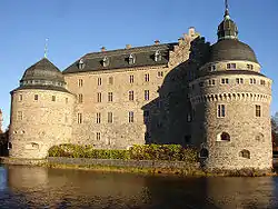 Le château d'Örebro.