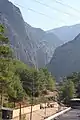 Vue du Xanthe dans le canyon d'Ören, dirigée vers le nord ; comté de Seydikemer, province de Muğla.