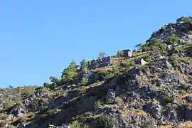 Ruines romaines au nord de Kéramos, environ 2e siècle après JC.