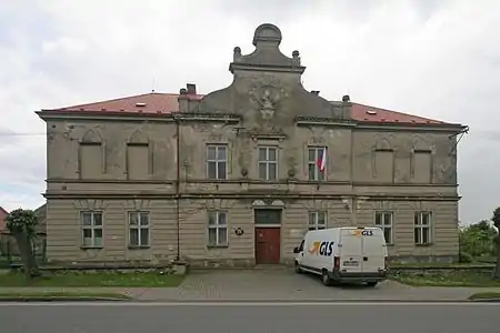 Čankovice : la mairie.
