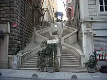 Escalier Camondo à Galata (vers 1860)