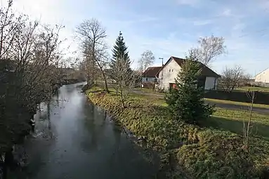 La ruisseau Ležák.