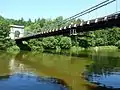 Le pont de Stádlec sur la Lužnice