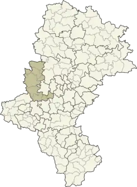 Localisation de Powiat de Gliwice
