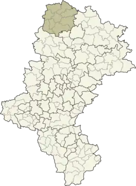 Localisation de Powiat de Kłobuck