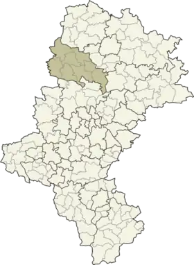 Localisation de Powiat de Lubliniec