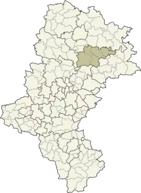 Localisation de Powiat de Myszków