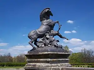 Le Cheval et la lionne.