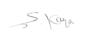 signature de Şükrü Kaya