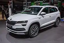 Škoda Karoq Scout au Mondial de l'automobile de Paris 2018