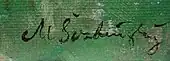 signature de Max Švabinský