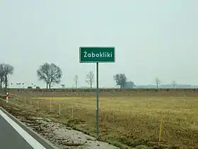 Żabokliki (powiat de Węgrów)
