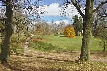 Parc du château de Žampach.